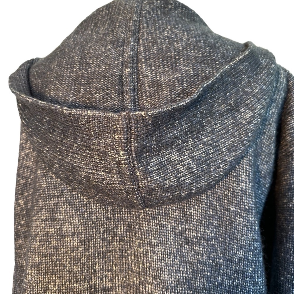 Gap navy hooded open front cardigan size medium. - Picture 6 of 14
